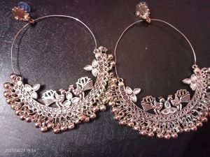 Trending Silver Jewellery Chaand Baaliya