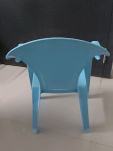 Kids Plastic Chair In Blue Colour