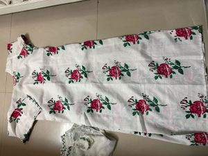 Floral Print Salwar Kameez Set