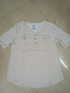 Croft & Barrow Striped Top