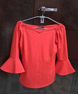 Coral Bell Sleeve Top
