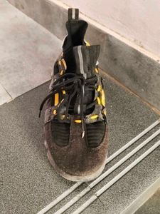 Black &amp; Yellow Running Shoes