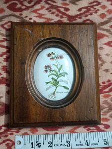 Refurbished Vintage Painting On Porcelain