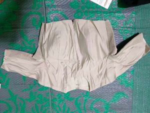 Classic Beige Blouse (M Size)