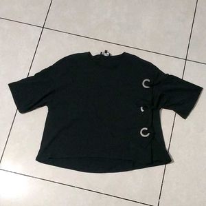 Black Outfits,Looking Stylish Wear With Jins Skirt