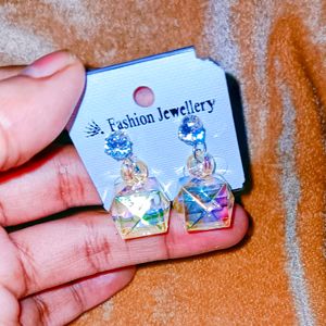 Rainbow 🌈 Shine Studds Earings