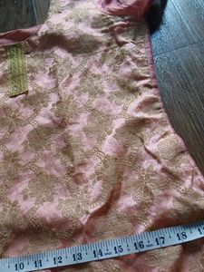 Elegant Pink Embroidered Kurta Set