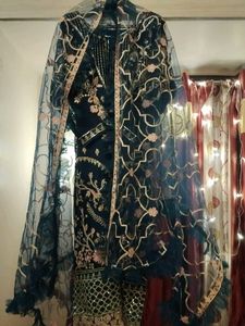 PAKISTANI TEAL Kurta &amp; dupatta