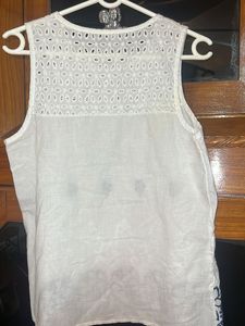 White Cotton Top