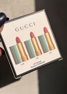 Gucci Rouge a Levres Mat Lipstick set of 3