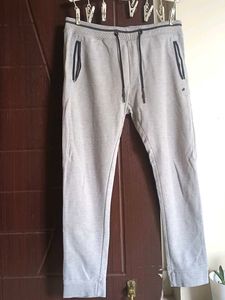 Gray Casual Joggers