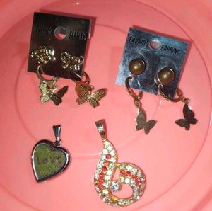 Jewelry Bundle: Earrings & Pendants