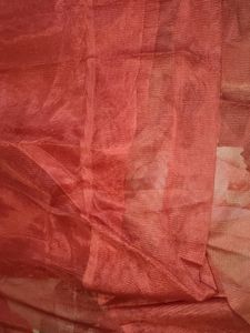 Red Colored Net Lehenga Set For Women