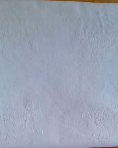 Cotton Satin White Self Design Bedsheet