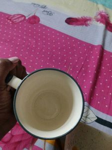 Charming Floral Ceramic Mugs (Set of 2)