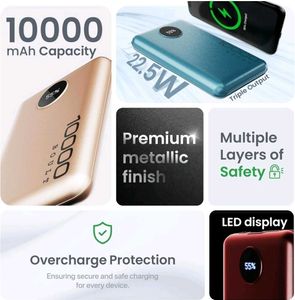 BOULT 10000 mAh 22.5 W Power Bank @548