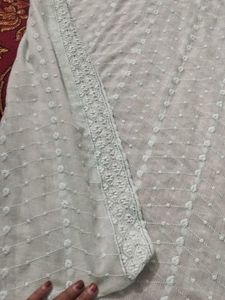 Light Blue Dress Material ( Dupatta)