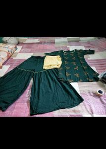 Elegant Green Kurta Set