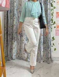 Formal Blue Top For Office And College Wear