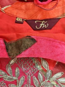 Patchwork Design Kurta