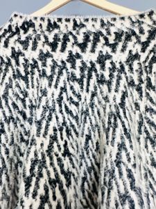 Patterned Mini Skirt