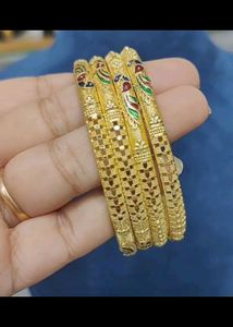 Micro Gold Plated And Nakshi Jewellry Available