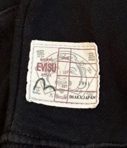 EVISU Black Hoodie