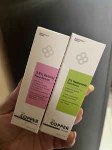 Combo of Hyloronic and Retinol Serum