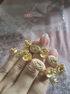 Gold Tone Bangles - Set of 2