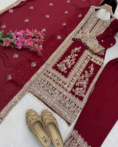 Kurta Pant With Dupatta Set