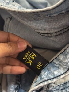 Denim Jeans(brand New) Size: 30(forshort Girl)