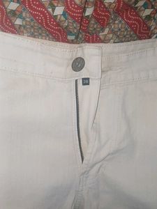 Off White Jean Pant