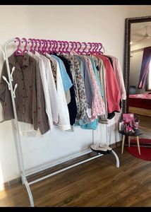 White Clothing Rack / Stand