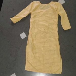 Elegant Yellow Kurta
