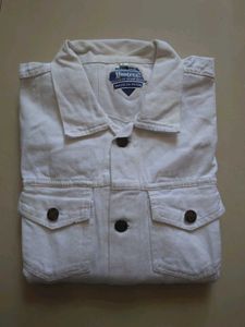 White Denim Jacket (Size-L)