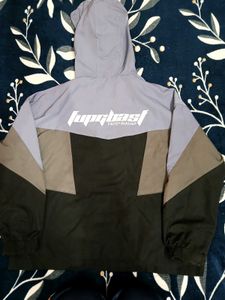 Color Blocked Windbreaker Jacket