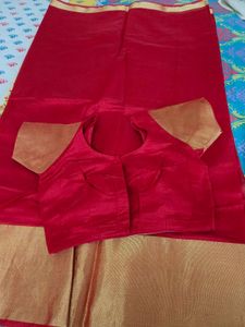 Maroon Saree