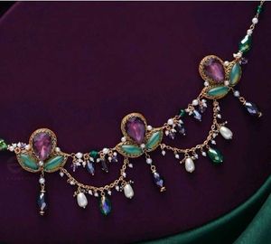 Jeweled Necklace & Earring Set