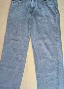 Denim Straight Fit Jins From Zara