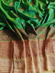 Pure Mulberry Silk Kattam Banarasi