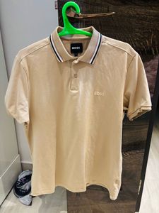 BOSS Men&#39;s Polo Shirt - Beige