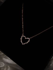 Rose Gold Heart Necklace🩷