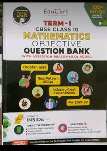 Educart Class 10th QBank term 1