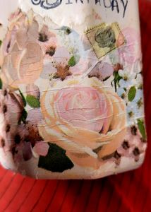 Decoupage Bottle Art