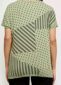 Sage Green Patterned Top