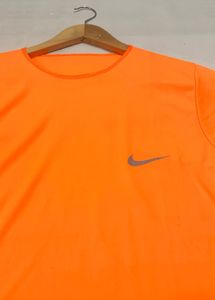 Nike Orange Sports T-Shirt for Boys - Chest 36”,