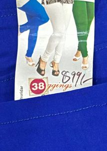Blue Jeggings - size 38(NEW with TAG)