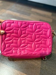 Dark Rani Colour  Sling Bag In New Condition