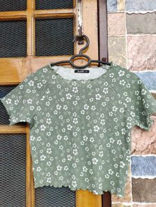 Floral Crop Top
