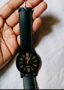 Black Wrist Watch Mens